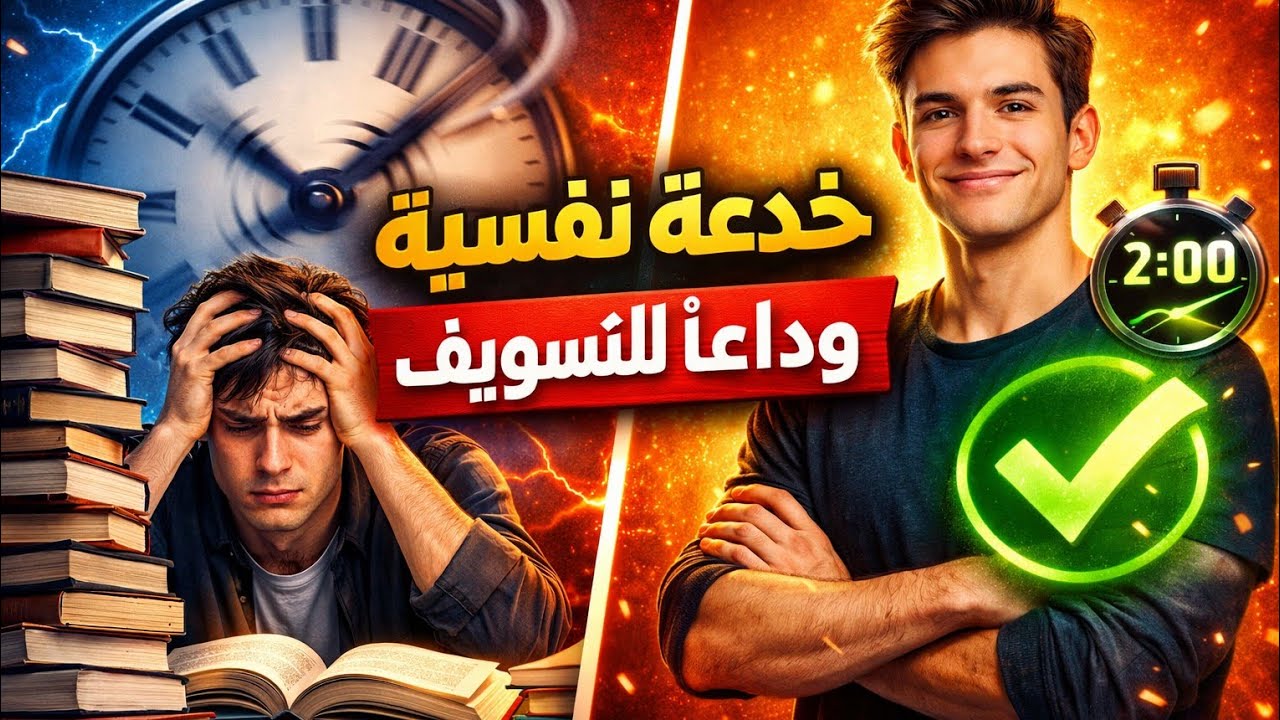 كيف تغلبت على التسويف نهائياً؟