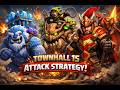 Super yeti with Rootriders army combo in townhall 15_  Superyeti bat attacks @clashwithchandu
