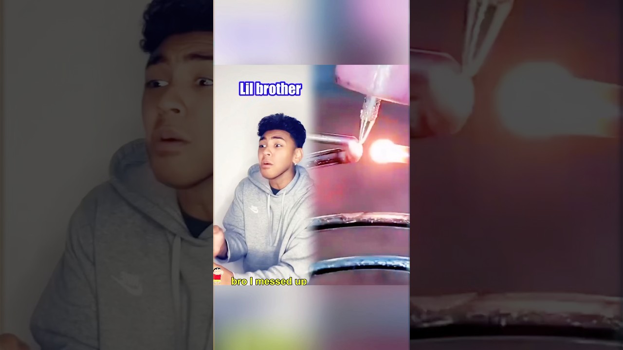 When you’re older brother has you back…😭💀❤️#comedy