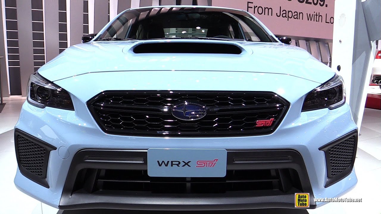 2019 Subaru Wrx Sti Exterior And Interior Walkaround Detroit Auto Show 2019