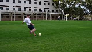 Biomechanics Soccer Kick Attempt 2
