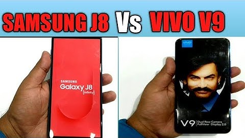 SAMSUNG GALAXY J8 VS VIVO V9 Which is better for you | Compression in hindi