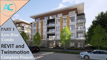 Low-Rise Condo | Part 1 | Complete Step by Step | Revit Project Tutorial