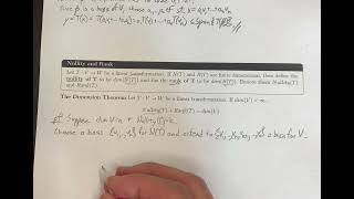 The Dimension Theorem