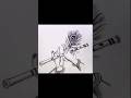 Krishna Morpankh and Bansuri art Drawing | Bansi Painting #trending #krishna #shorts #drawing