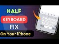 How Do I Fix Small Keyboard on My iPhone 🔥😱