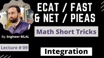 Math Short Tricks Lecture 09 ǀǀ NET Math Preparation ǀǀ  ECAT Math Preparation ǀǀ NET/ ECAT Math