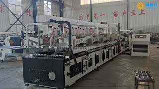 Servo Control Cardboard Partition Assembler Machine #packaging #partitionassembler
