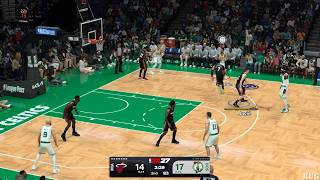 NBA 2K27 - Miami Heat vs Boston Celtics - Gameplay (PS5 UHD) [4K60FPS]