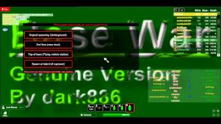 roblox base war speed glitch