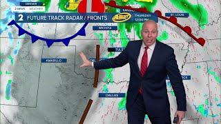 Breezy and mild Wednesday