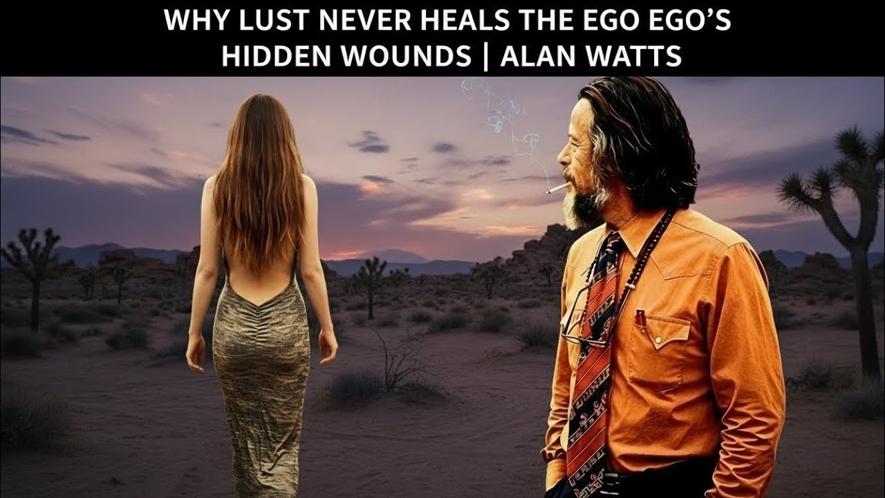 Why Lust Never Heals the Ego’s Hidden Wounds | Alan Watts Motivational Speech!