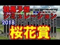 桜花賞　2018　競馬予想シミュレーション　by StarHorsePocket(SEGA)