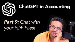 ChatGPT in Accounting. Part 9: Chat with a PDF file