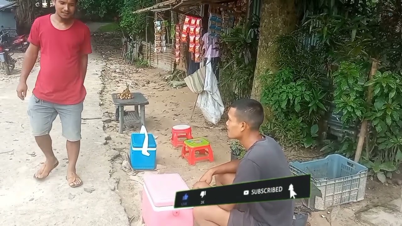 Ice dam dake cha.gipa /Garo comedy video😁😁😁😁