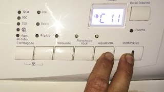 Diagnostico-Reset lavadora Zanussi (ZWH6125). [Test washing machine].(En estos modelos de lavadoras (Zanussi ZWH6125) tenemos la posibilidad de realizar un diagnostico para que la lavadora compruebe uno a uno todos sus ..., 2014-08-24T12:26:12.000Z)