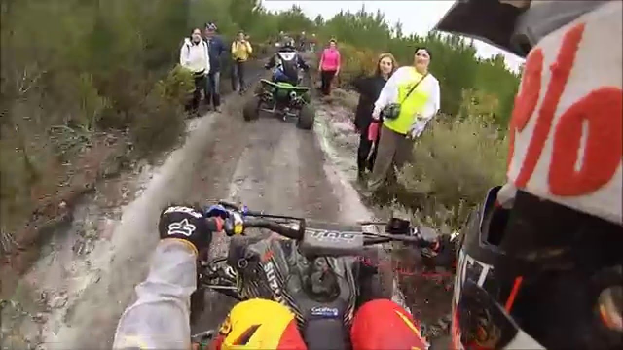 Leiria - Nazaré - Suzuki LTR - Onboard camera Gopro Hero3 - Quad Moto MX QX