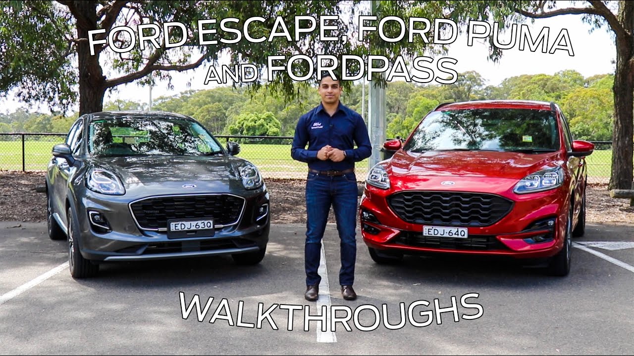 the New Ford Puma, Escape, and FordPass with Sydney SmartLab! - YouTube