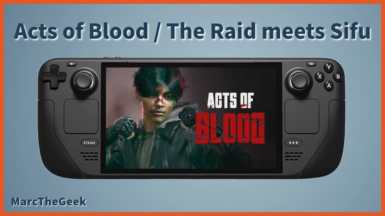 Демонстрация игрового процесса Acts Of Blood в Steam Deck