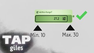 Check if Number within Range | TAPgiles Dreams Tutorial