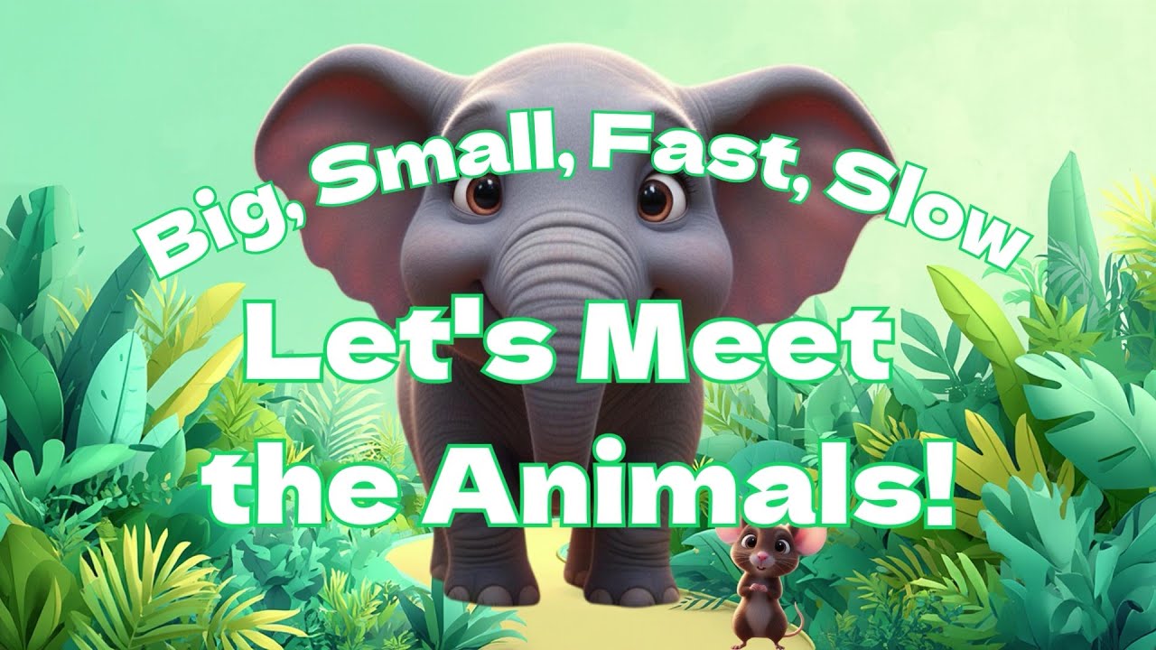 Big, Small, Fast, Slow: Let's Meet the Animals!
