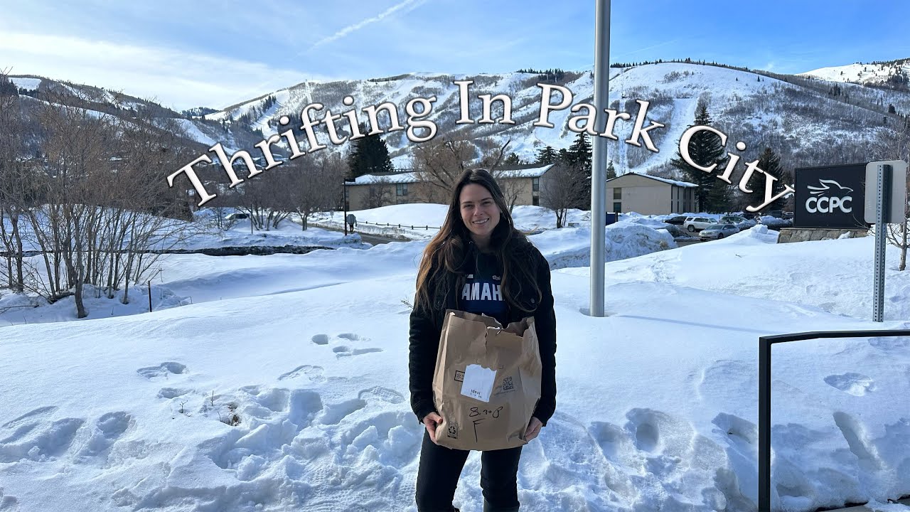 Thrifting In Park City, Utah/ Thrift With Me/ Vacation Shopping/ Thrift Trip
