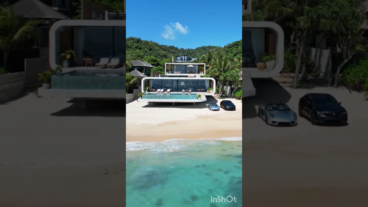 "Ultra Luxury Villa in Bali Beach 🌊 | Unreal CGI Design 😍"