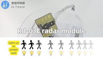 LightWalk: A Futuristic Journey with Interactive Illumination | Ai-Thinker Rd-03E Radar Module