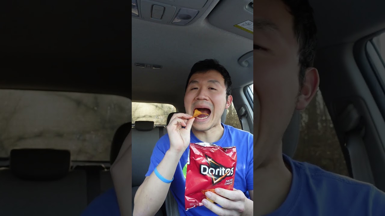 Trying Doritos Nacho Cheese Chips