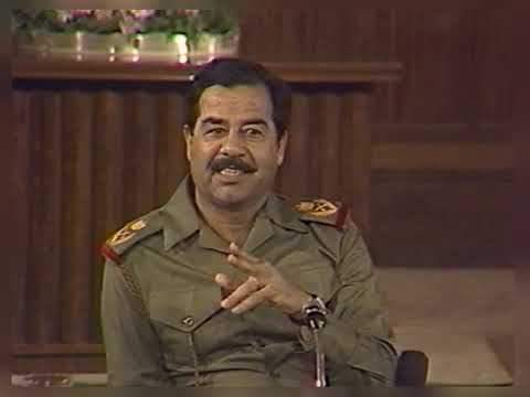 فيديو: صدام يتكلم