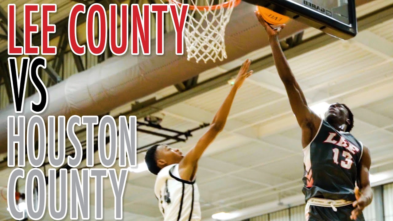 Lee County vs Houston County 2023 High School Basketball Highlights