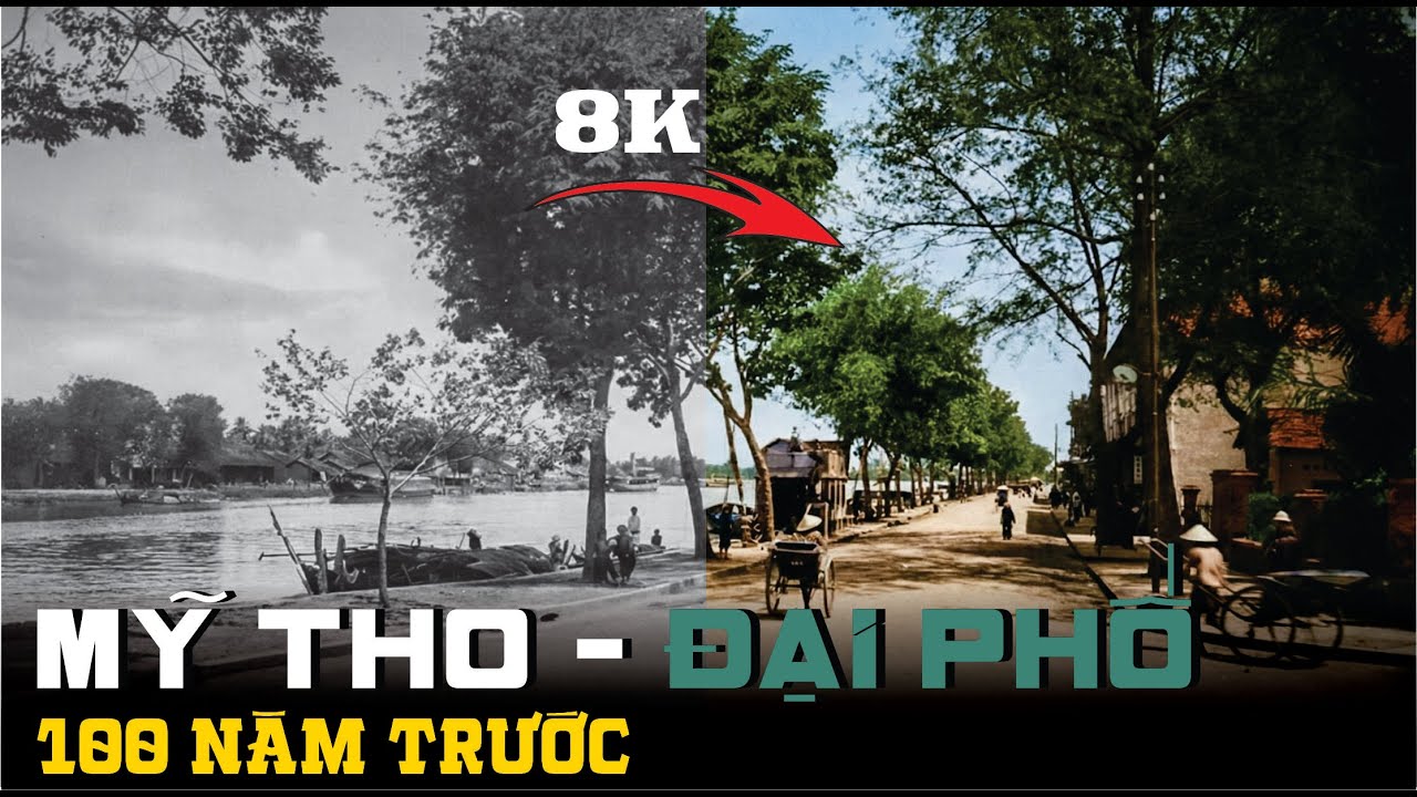 Thăm Lại Mỹ Tho Thời Vàng Son. Ảnh Hiếm Thập Niên 1920 Cực Kỳ Sắc Nét |  KÝ SỰ ẢNH XƯA