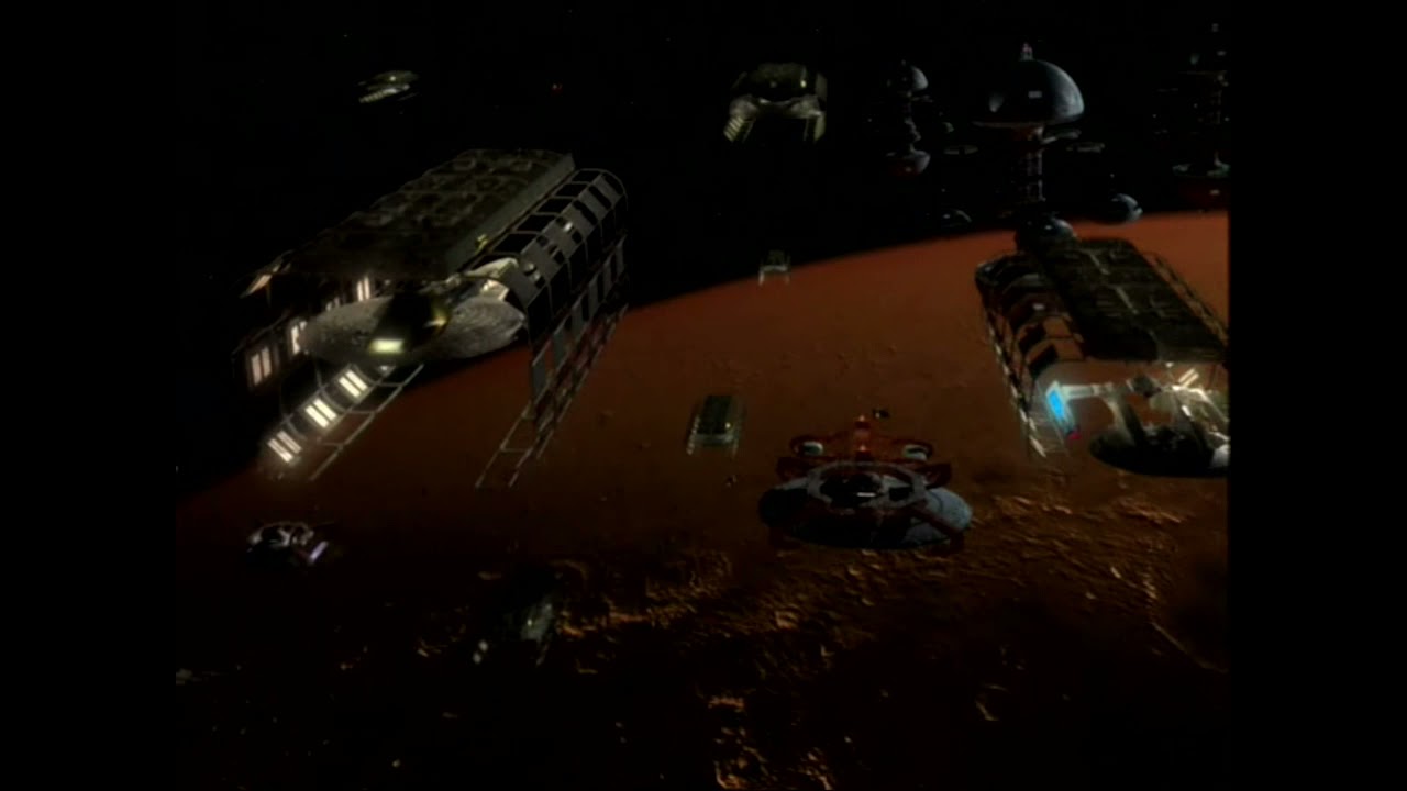 Utopia Planitia - Starfleet Shipyards Special VFX (slowed down)