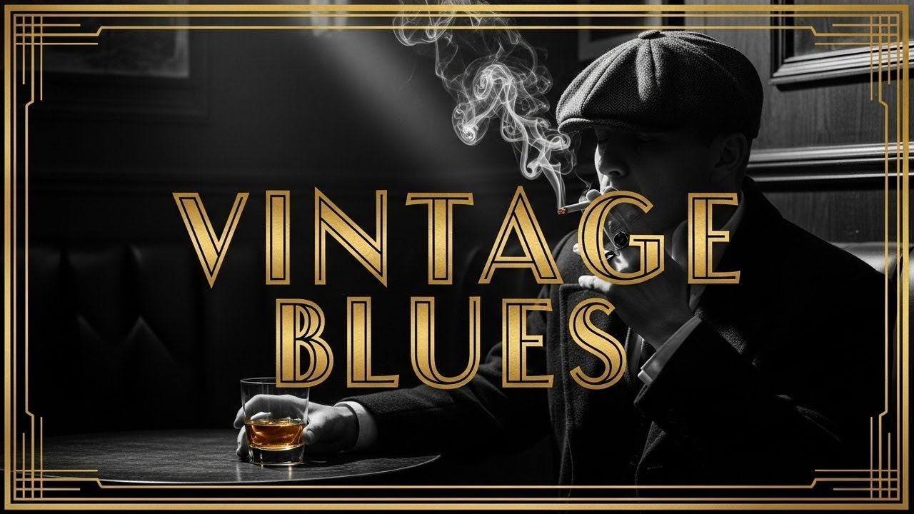 Concentration Music: Classic Rock Blues Night Retro Bar Playlist for Work & Study Flow