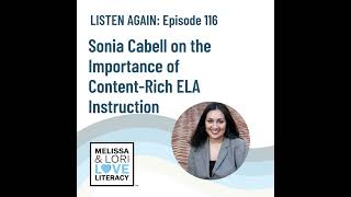 Famous [Listen Again]  Ep. 116: Sonia Cabell on the Importance of Content-Rich ELA Instruction Net Worth