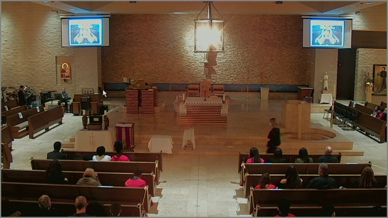 to St. Marguerite d'Youville Parish Confirmation Mass Friday