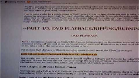 howto install and setup Ubuntu 8.10 part 6