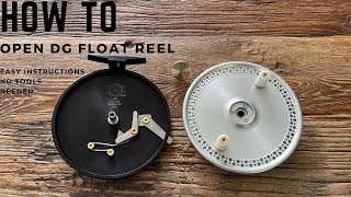 How to open 5 inch DG Float Centerpin reel (Bearing Model)