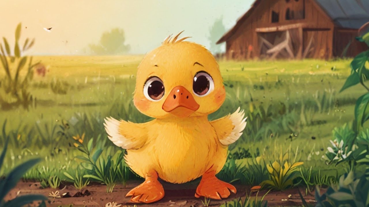 Baby Duck's Farm Friends Adventure 🐣 BedTime Story for Children 🌠 Goodnight Baby 💤 Educational Story