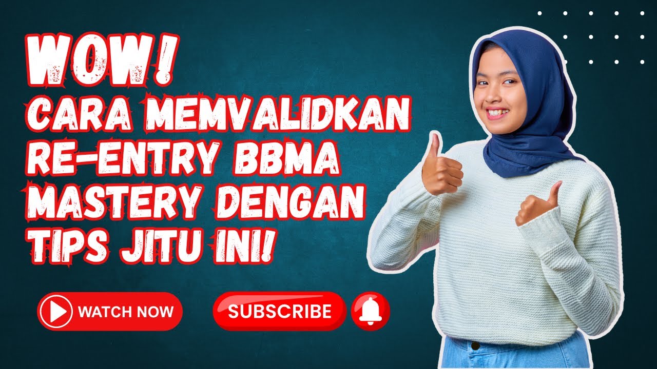 Tips Jitu Mencari Punca Reentry Yang Valid - BBMA