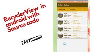 4 how to create recyclerview in android studio  with firebase