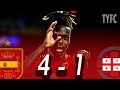 Spain 4–1 Georgia | UEFA Euro 2024 Round of 16 | Highlights &amp; Goals | Road to Glory