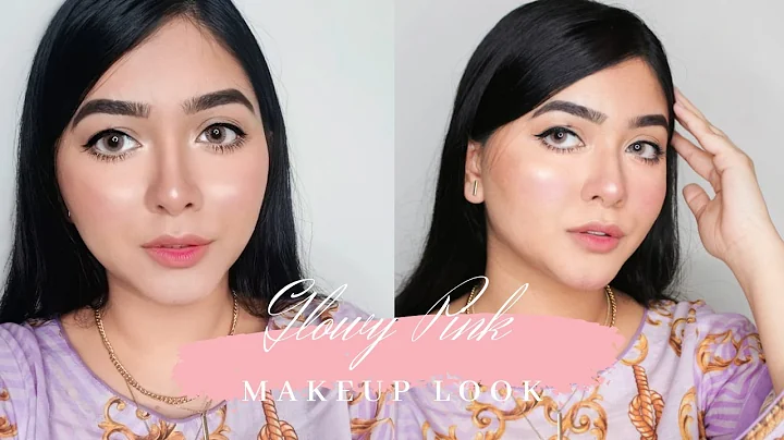 GLOWY PINK INSPIRED MAKEUP TUTORIAL | Aysha U. Hasan