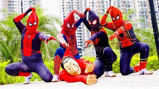 SPIDER MAN TROLL In Real Life | Try Not To Laugh with Funny Live Action 30 minutes