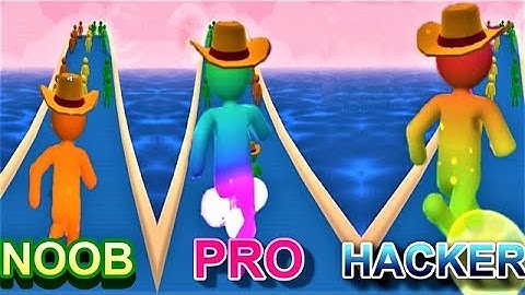 NOOB Vs PRO Vs HACKER MAX LEVEL in Giant Rush - All Levels Gameplay Android & iso (Level 20-22)