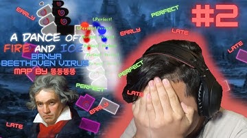 RETURN OF NO CHECKPOINTS #2 | A Dance of Fire and Ice (BanYa - Beethoven Virus)(Custom map by 똥동똥똥)