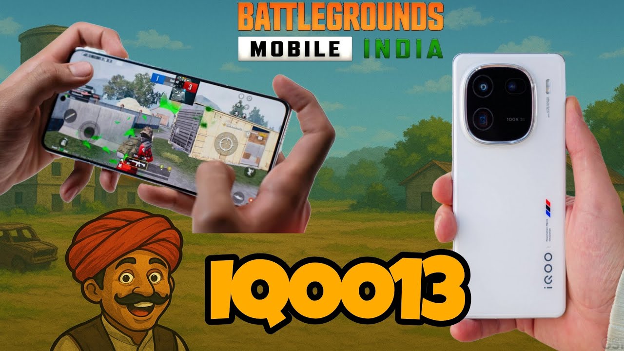 IQOO 13 WITH NEW UPDATE 4.1 🔥 | BGMI 120 FPS + PERFORMANCE TEST 🚀 #bgmi ...