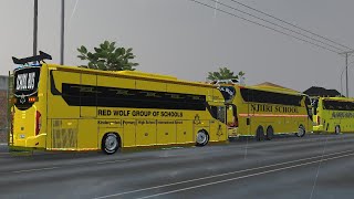 bus simulator school edition., school bus liverly screenshot 3