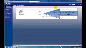 Zyxel How To: Port Forwarding Guide