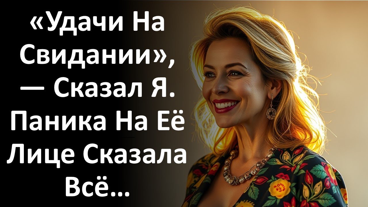 «Удачи На Свидании», — Сказал Я. Паника На Её Лице Сказала Всё…